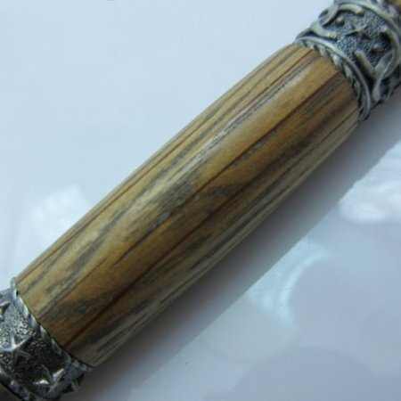 (image for) Western Twist Pen in (Maker's Mark® Oak) Antique Pewter