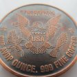 (image for) We The People (Enduring Freedom) 1 oz .999 Pure Copper Round (Presston Mint) (Black Patina)