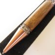 (image for) Western Twist Pen in (Zebrawood) Antique Copper