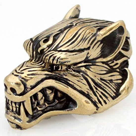 (image for) Wolf in Brass By Castings Pride