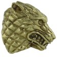 (image for) Wolfhead in Brass by Covenant Everyday Gear