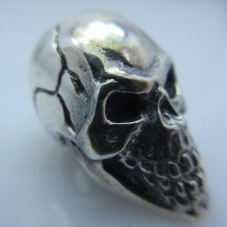 (image for) Skull #2 in .925 Sterling Silver by GD Skulls