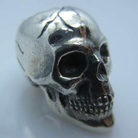 (image for) Skull #6 in .925 Sterling Silver by GD Skulls