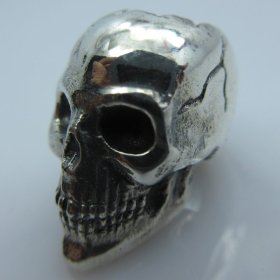 Skull #6 in .925 Sterling Silver by GD Skulls