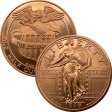 (image for) 1916 Standing Quarter (Patrick Mint) 1/2 oz .999 Pure Copper Round