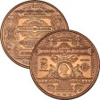 (image for) $2. Washington Design Note 1 oz .999 Pure Copper Round