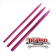 (image for) 3 Different Size Pink Lacing Needles