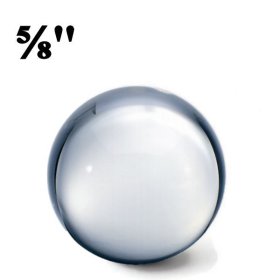 5/8" Clear Glass Marbles