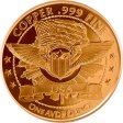 (image for) 9/11 20th Anniversary 1 oz .999 Pure Copper Round