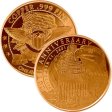(image for) 9/11 20th Anniversary 1 oz .999 Pure Copper Round