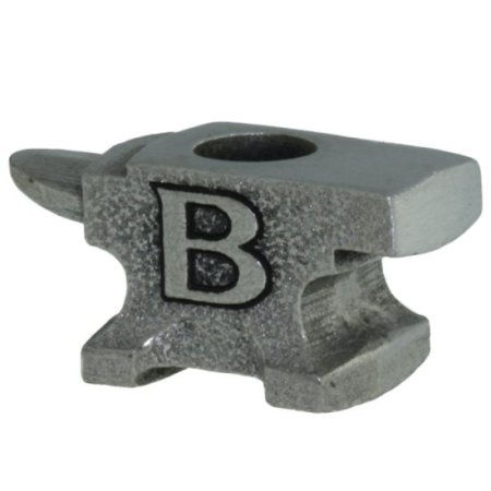 (image for) Buck Anvil Bead in Pewter Finish by Schmuckatelli Co.