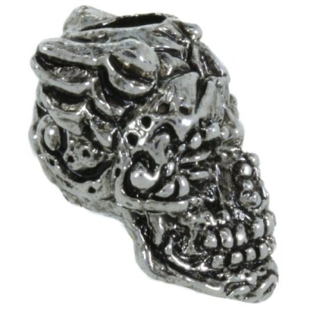 (image for) Aquilo Bead in Antique Rhodium Finish by Schmuckatelli Co.