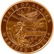 (image for) Alaska (Legalized Cannabis Series) 1 oz .999 Pure Copper Round