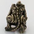 (image for) Alien Xenomorph Bead in Brass by Russki Designs