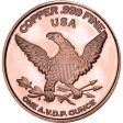 (image for) American Prospector 1 oz .999 Pure Copper Round