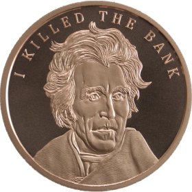 Andrew Jackson #86 (2018 Silver Shield - Mini Mintage) 1 oz .999 Pure Copper Round