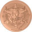 (image for) Annie Oakley (Wild West Reverse) 1 oz .999 Pure Copper Round