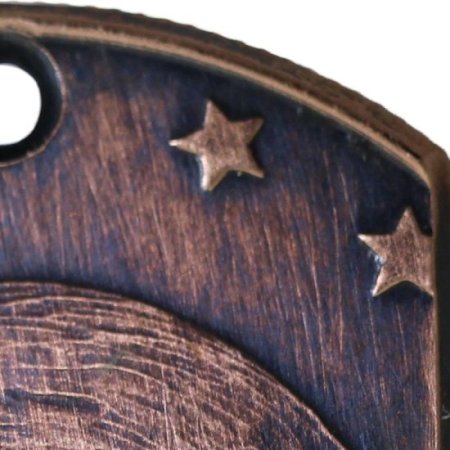 (image for) Bald Eagle Copper Dog Tag Necklace