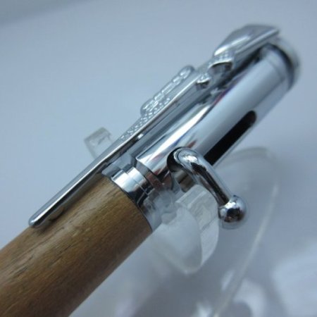 (image for) 30 Caliber Bolt Action Bullet Pen in (Bamboo) Chrome/Rose Gold
