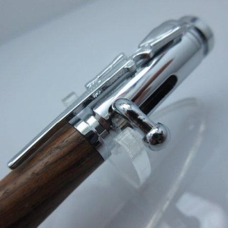 East Indian Rosewood Magnum Bolt Action Pen With 24 kt. Gold buy Accents