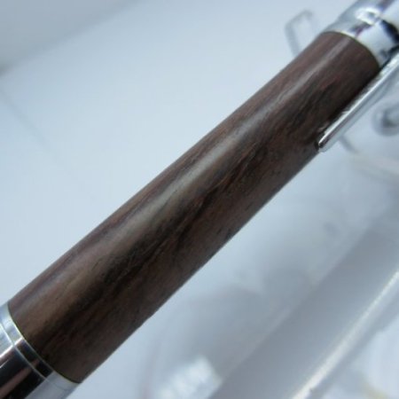 (image for) 30 Caliber Bolt Action Bullet Pen in (Yucatan Rosewood) Chrome/Rose Gold