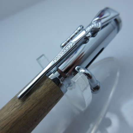 (image for) 30 Caliber Bolt Action Bullet Pen in (Cherry) Chrome/Rose Gold