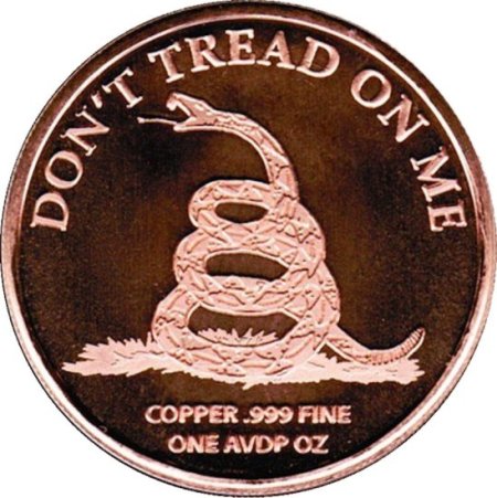 (image for) Benjamin Franklin (QSB Mint) 1 oz .999 Pure Copper Round