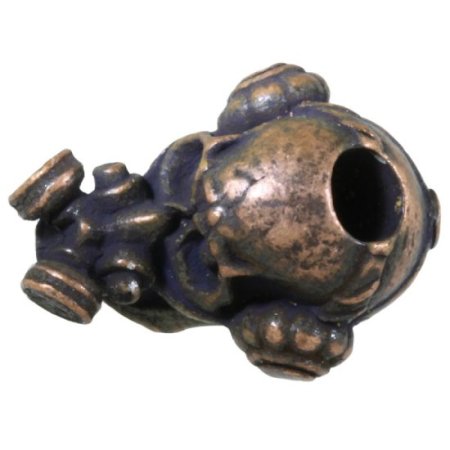 (image for) Brous Bead in Roman Copper Oxide Finish by Schmuckatelli Co.