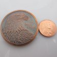 (image for) The Bald Eagle 1 oz .999 Pure Copper Round (Black Patina)