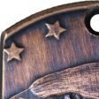 (image for) Bald Eagle Copper Dog Tag Necklace