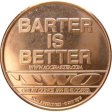 (image for) Barter Is Better (AOCS) (2010) 1 oz .999 Pure Copper Round