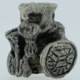 (image for) Battle Dwarf Bead in Pewter by Marco Magallona