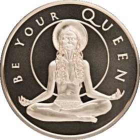 Be Your Queen #46 (2018 Silver Shield Mini Mintage) 1 oz .999 Pure Copper Round