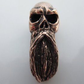 Bearded Ghoul in Copper by Sosa Beadworx