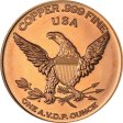 (image for) Bison (Eagle Reverse) 1 oz .999 Pure Copper Round