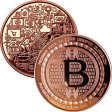 (image for) Bitcoin - Crypto Icon 1 oz .999 Pure Copper Round