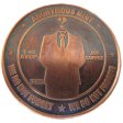 (image for) Bitcoin - The Faceless Man Anonymous Mint 1 oz .999 Pure Copper Round (Black Patina)