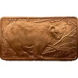 (image for) Black Bear (American Wildlife Set) 1 oz .999 Fine Copper Bar