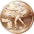 (image for) Blinded Liberty #16 (2017 Silver Shield Mini Mintage) 1 oz .999 Pure Copper Round
