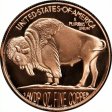 (image for) Buffalo Nickel (Private Mint) 1 oz .999 Pure Copper Round