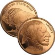 (image for) Buffalo Design 2 oz .999 Pure Copper Round