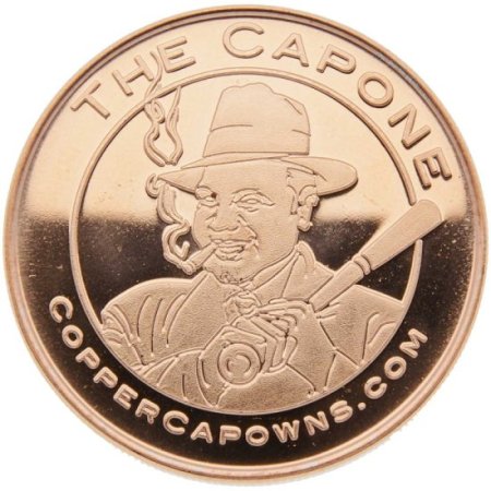 (image for) The Capone (2014) 1 oz .999 Pure Copper Round
