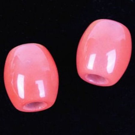 (image for) Cherry Quartz Gemstone Beads (Set of 2 Beads)