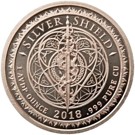 (image for) Chief Regret #90 (2018 Silver Shield - Mini Mintage) 1 oz .999 Pure Copper Round