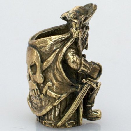 (image for) Corsair Bead in Brass by Russki Designs