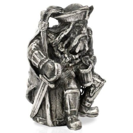 (image for) Corsair Bead in Nickel Silver by Russki Designs