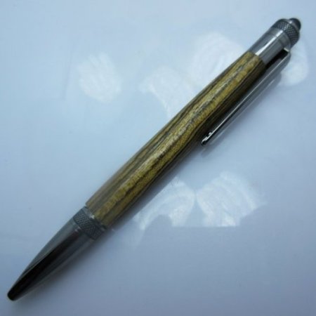 (image for) Cortona Stylus Twist Pen in (Bocote) Gun Metal
