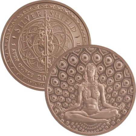(image for) Cosmic Queen #116 (2019 Silver Shield - Mini Mintage) 1 oz .999 Pure Copper Round