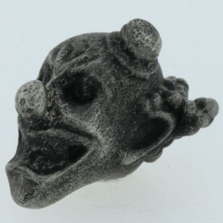 (image for) Crazy Clown Bead in Pewter by Marco Magallona