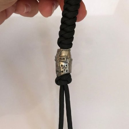 (image for) Crusader Helmet Lanyard With Black 550# Paracord